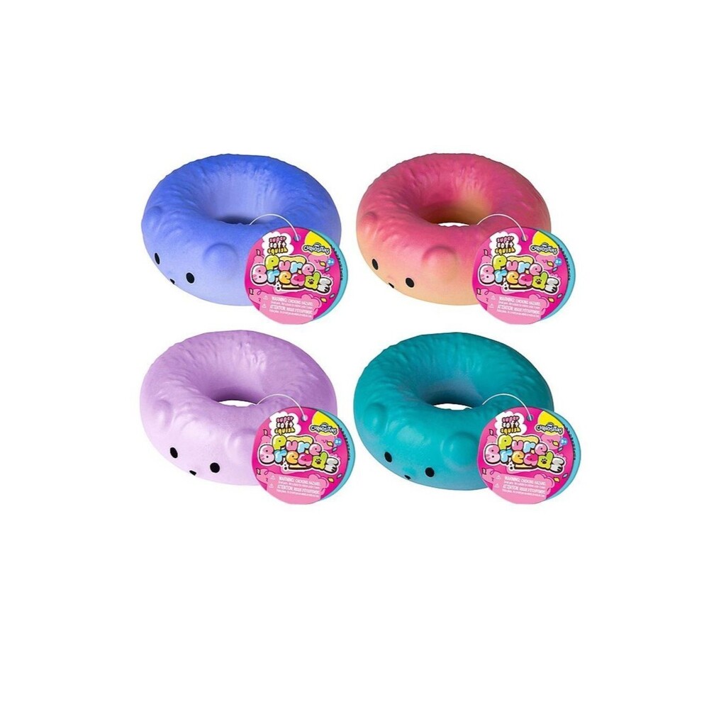 ORB Buns Soft Squishy Plush Donut - Cute Plush Toy assorted colors